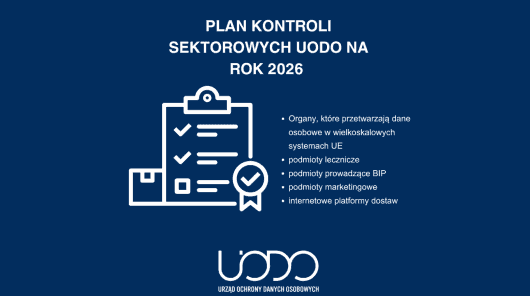 ENSIS_UODO_plan kontroli sektorowych 2026